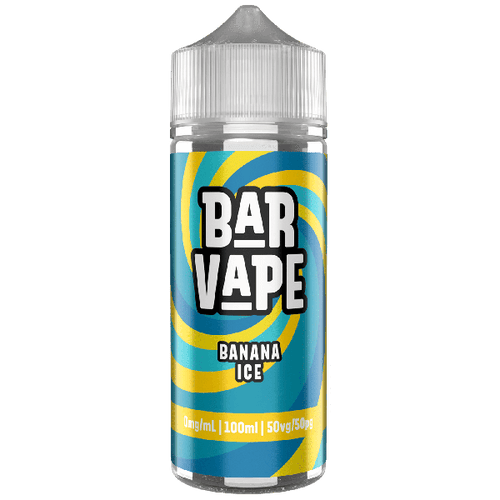 Banana Ice E-Liquid Shortfill By Bar Vape 100ml - Vapestore Direct