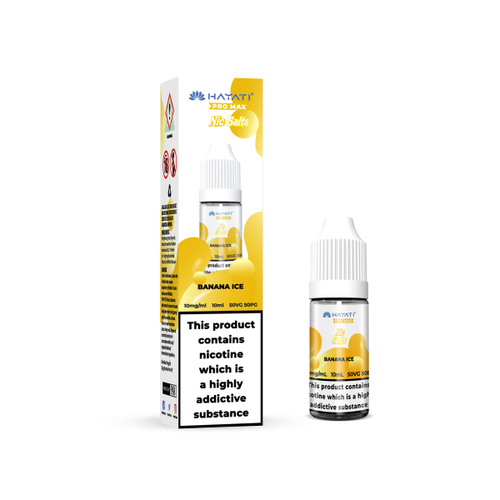 Hayati Pro Max Banana Ice Nicotine Salt - Vapestore Direct