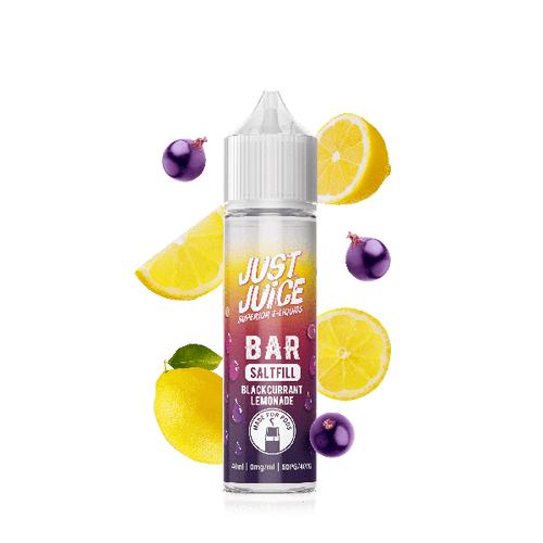 Blackcurrant Lemonade E-Liquid Bar Shortfill By Just Juice 40ml - Vapestore Direct