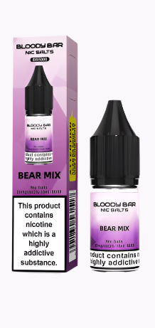 Bear Mix Nicotine Salt By Bloody Bar - Vapestore Direct