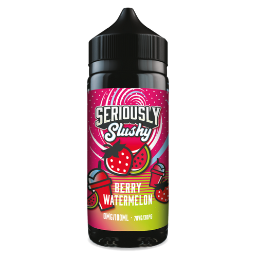 Berry Watermelon Seriously Slushy E-Liquid Shortfill By Doozy Vape 100ml - Vapestore Direct