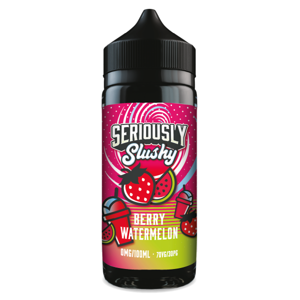 Berry Watermelon Seriously Slushy E-Liquid Shortfill By Doozy Vape 100ml - Vapestore Direct