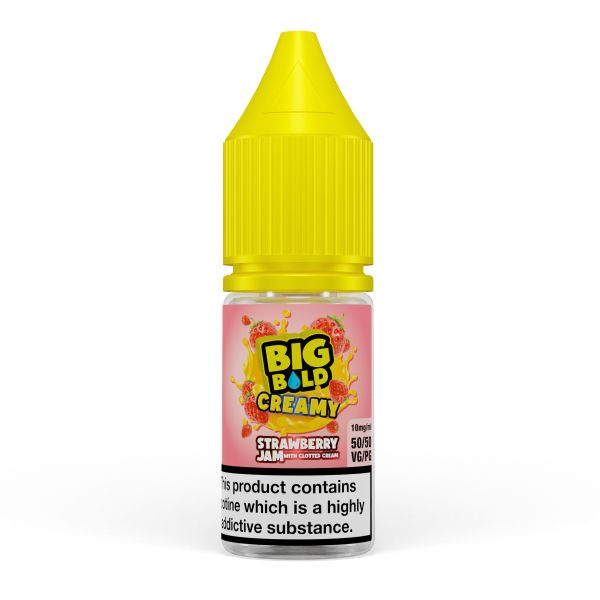 Strawberry Jam With Clotted Cream Nicotine Salt By Big Bold - Vapestore Direct