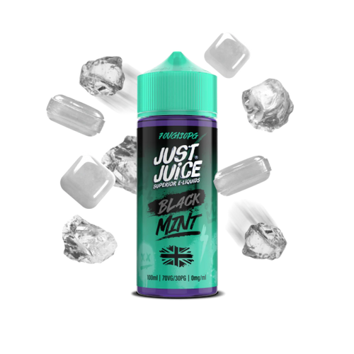 Black Mint E-Liquid Shortfill By Just Juice 100ml - Vapestore Direct