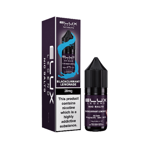 Elux Legends Blackcurrant Lemonade Nicotine Salt - Vapestore Direct