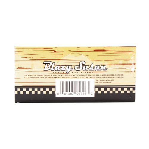 Blazy Susan King Size Slim Unbleached Rolling Papers - Vapestore Direct