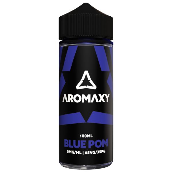 Blue Pom E-Liquid Shortfill By Aromaxy 100ml - Vapestore Direct