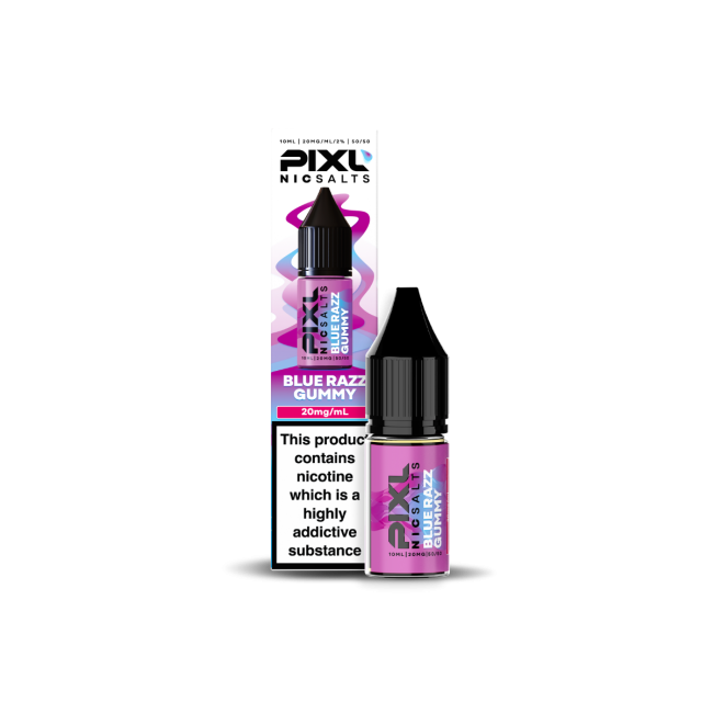 Blue Razz Gummy E-Liquid Nicotine Salt By Pixl 10ml - Vapestore Direct