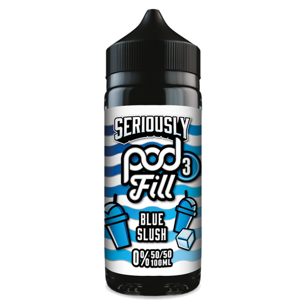Blue Slush Seriously Pod Fill 3 E-Liquid Shortfill By Doozy Vape 100ml - Vapestore Direct