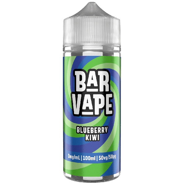 Blueberry Kiwi E-Liquid Shortfill By Bar Vape 100ml - Vapestore Direct