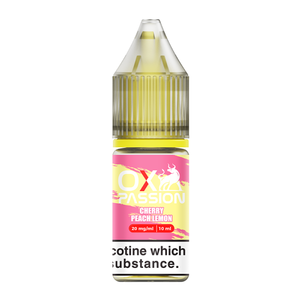 Cherry Peach Lemon Ox Passion By Oxva - Vapestore Direct
