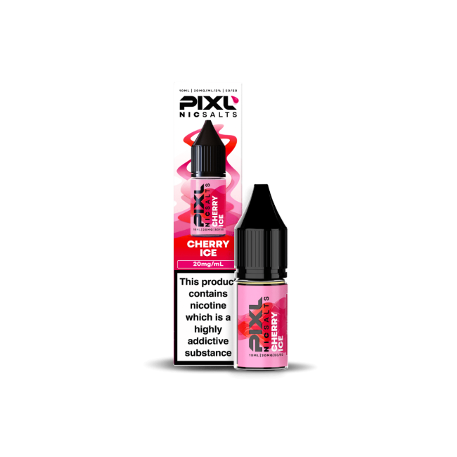 Cherry Ice E-Liquid Nicotine Salt By Pixl 10ml - Vapestore Direct