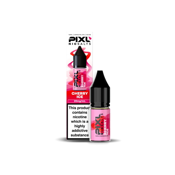 Cherry Ice E-Liquid Nicotine Salt By Pixl 10ml - Vapestore Direct