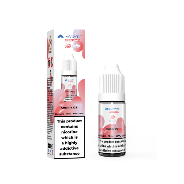 Hayati Pro Max Cherry Ice Nicotine Salt - Vapestore Direct