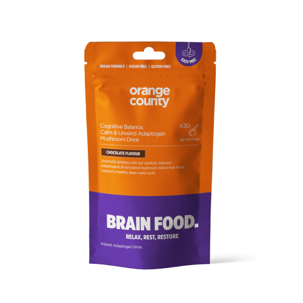 Orange County Mini Brain Food Calm & Unwind 60g - Vapestore Direct