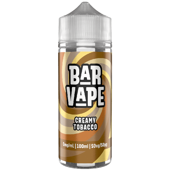 Creamy Tobacco E-Liquid Shortfill By Bar Vape 100ml - Vapestore Direct