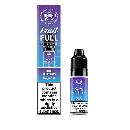 Blue Raspberry Fruit Full Nicotine Salt By Dinner Lady - Vapestore Direct