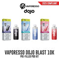 Vaporesso Dojo Blast 10K Pre-Filled Pod Kit 20mg - Vapestore Direct