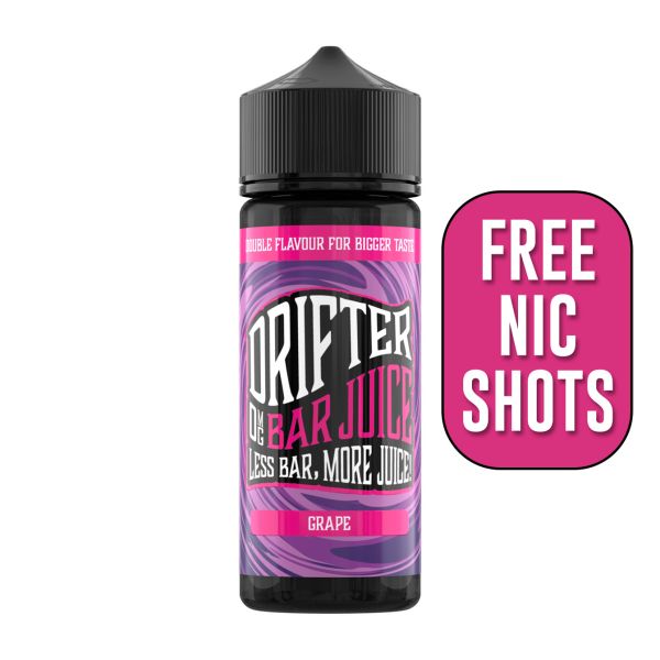 Grape BAR JUICE E-Liquid Shortfill By Drifter 100ml - Vapestore Direct