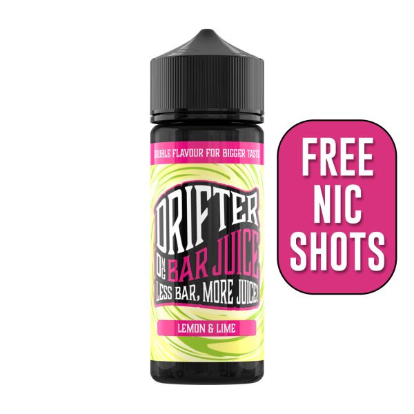 Lemon & Lime BAR JUICE E-Liquid Shortfill By Drifter 100ml - Vapestore Direct