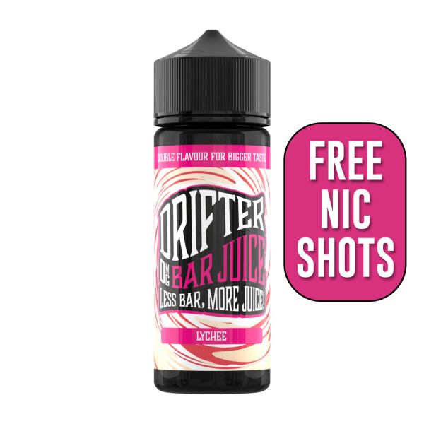 Lychee BAR JUICE E-Liquid Shortfill By Drifter 100ml - Vapestore Direct