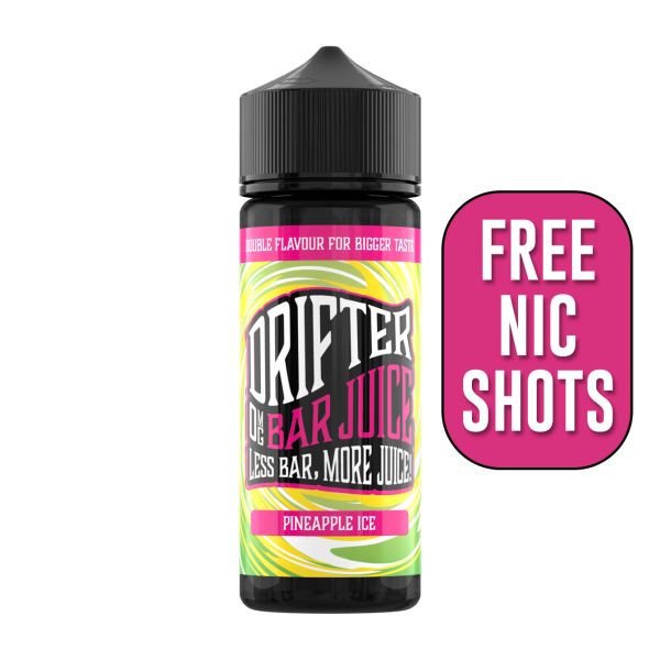 Pineapple Ice BAR JUICE E-Liquid Shortfill By Drifter 100ml - Vapestore Direct