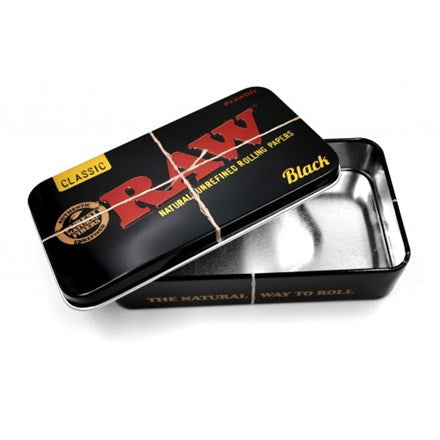 Raw 2oz Tobacco Tin - Vapestore Direct