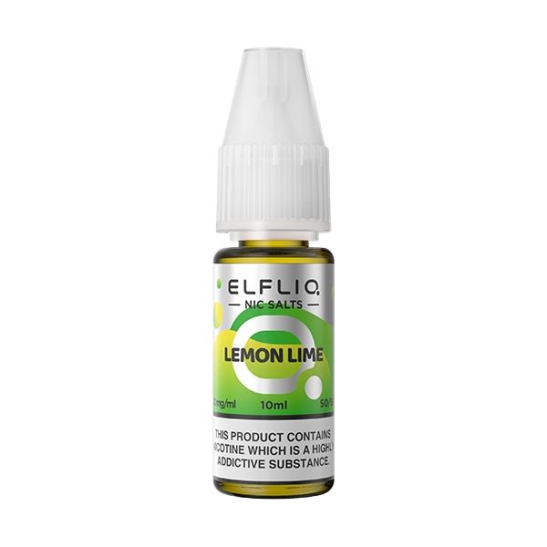 Lemon & Lime ELFLIQ E-Liquid Nicotine Salt By Elfbar 10ml - Vapestore Direct