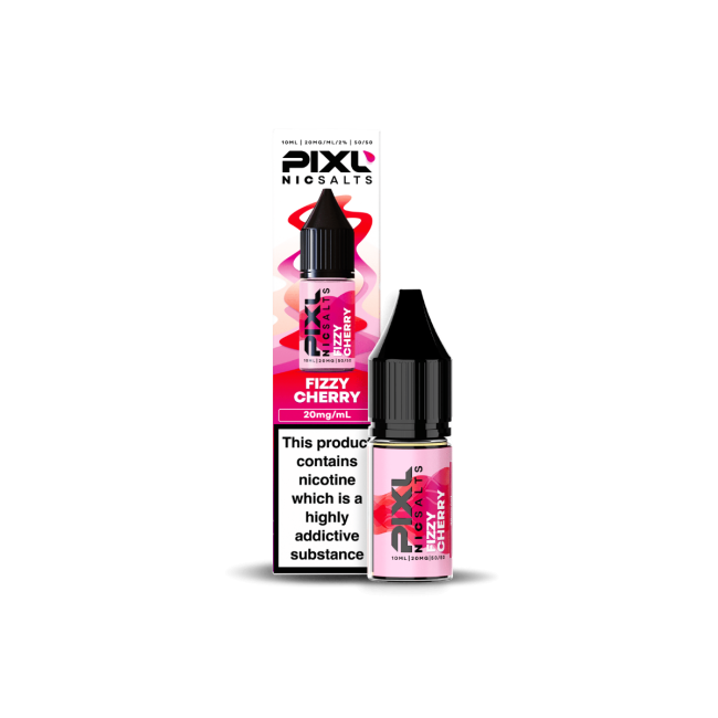 Fizzy Cherry E-Liquid Nicotine Salt By Pixl 10ml - Vapestore Direct
