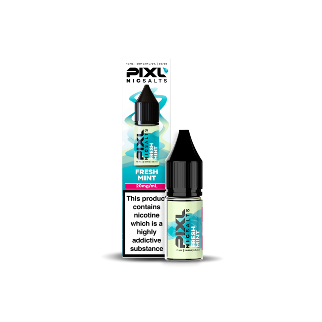 Fresh Mint E-Liquid Nicotine Salt By Pixl 10ml - Vapestore Direct