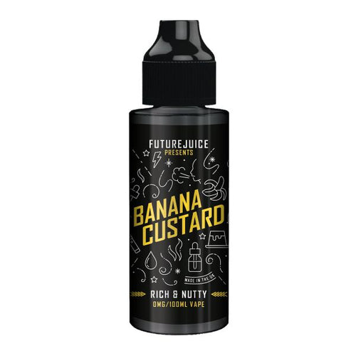 Banana Custard E-Liquid Shortfill By Future Juice 100ml - Vapestore Direct