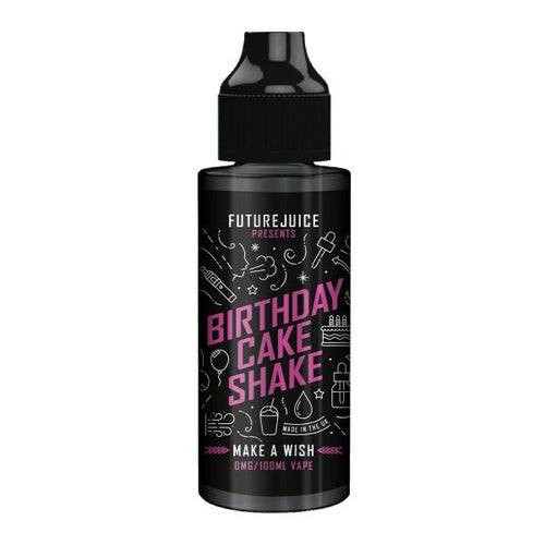 Birthday Cake Shake E-Liquid Shortfill By Future Juice 100ml - Vapestore Direct