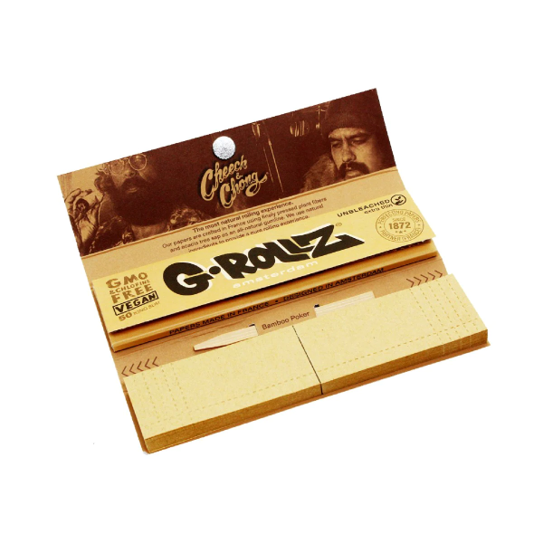 G.Rollz Cheech & Chong "In Da Chair" King Size Connoisseur Pack. - Vapestore Direct