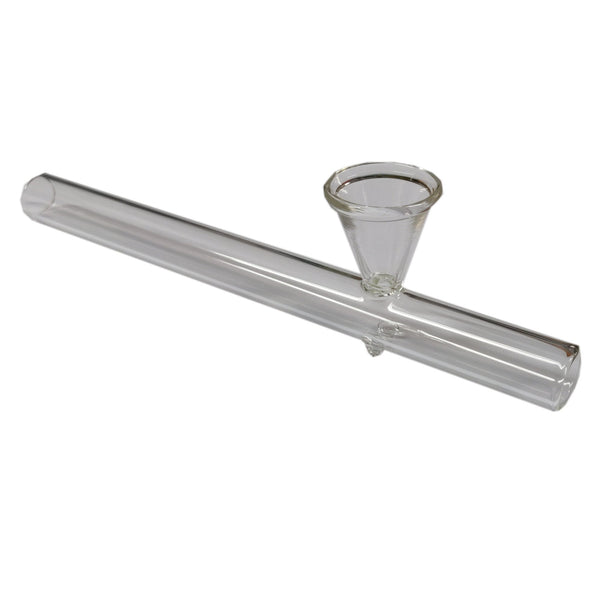 20cm Glass V Bowl Pipe - Vapestore Direct