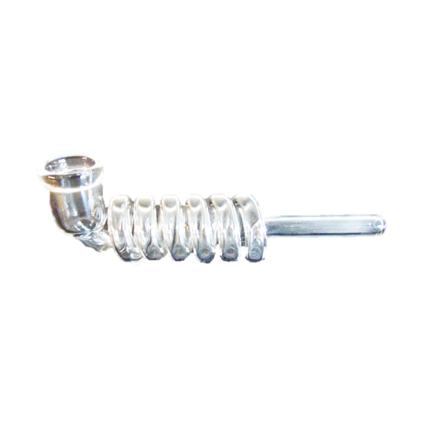 15cm Single Spiral Glass Pipe - Vapestore Direct