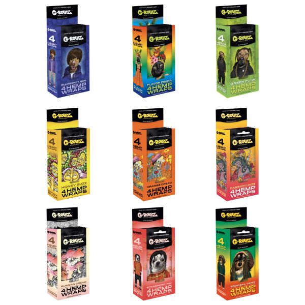 G.Rollz Loose Hemp Blunt Wraps - Vapestore Direct