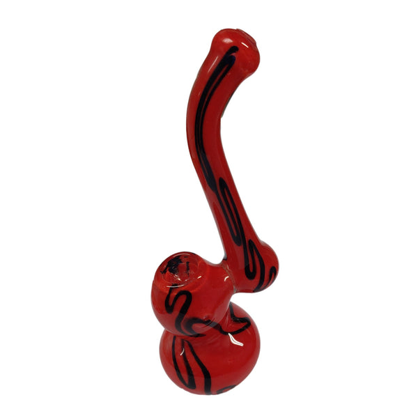 14cm Mini Glass Inside Out Pipe - Vapestore Direct