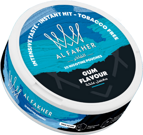 Al Fakher Gum Flavour Nicotine Pouch - My Nic Pouch