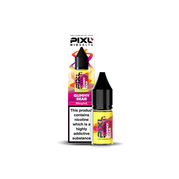 Gummy Bear E-Liquid Nicotine Salt By Pixl 10ml - Vapestore Direct