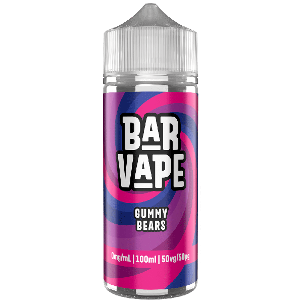Gummy Bear E-Liquid Shortfill By Bar Vape 100ml - Vapestore Direct