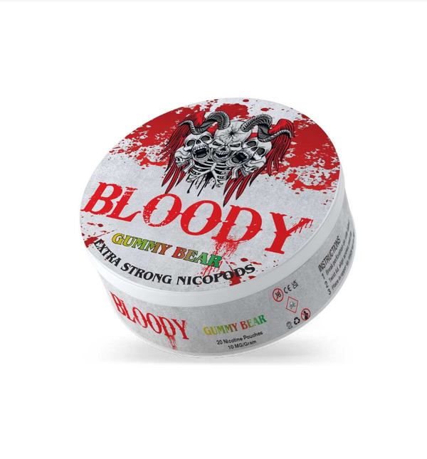 Bloody Gummy Bear Nic Pouches - Vapestore Direct