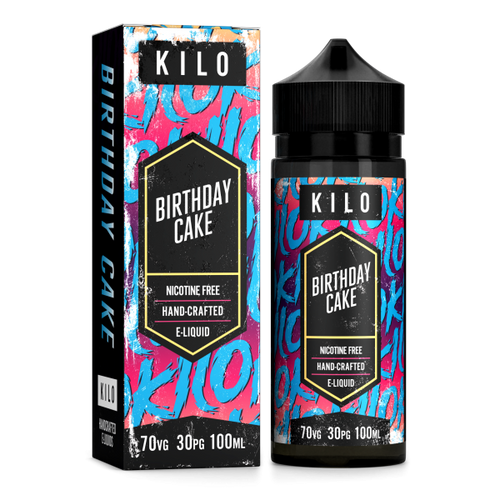 Birthday Cake E-Liquid Shortfill By Kilo 100ml - Vapestore Direct