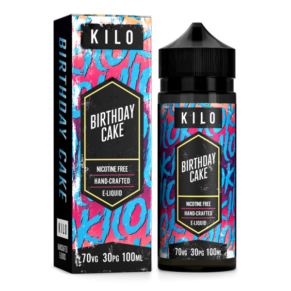 Birthday Cake E-Liquid Shortfill By Kilo 100ml - Vapestore Direct