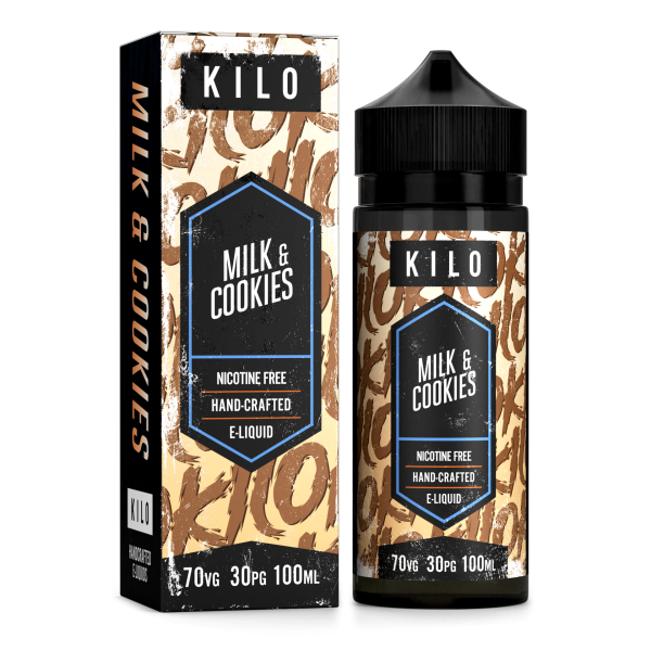 Milk & Cookies E-Liquid Shortfill By Kilo 100ml - Vapestore Direct