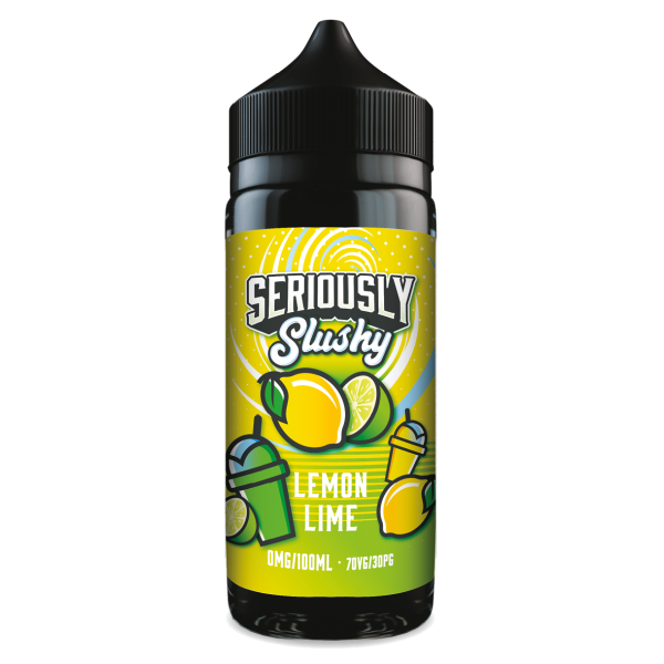 Lemon & Lime Seriously Slushy E-Liquid Shortfill By Doozy Vape 100ml - Vapestore Direct