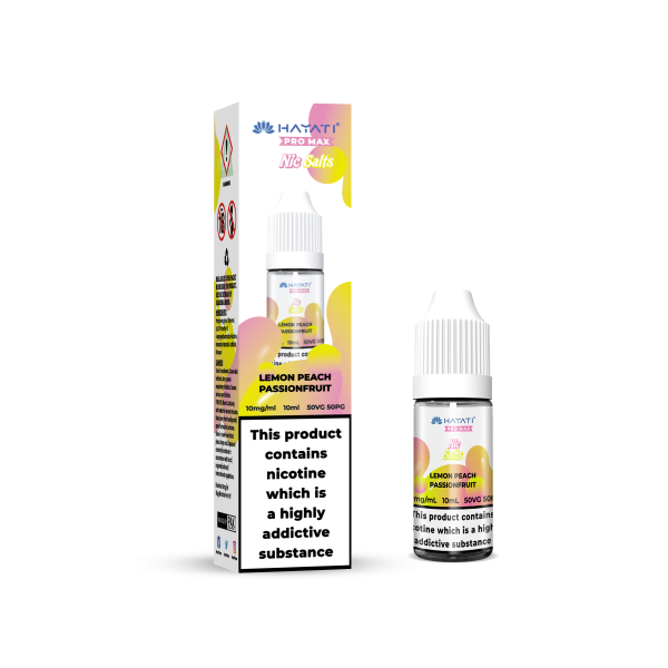 Hayati Pro Max Lemon Peach Passion Fruit Nicotine Salt - Vapestore Direct