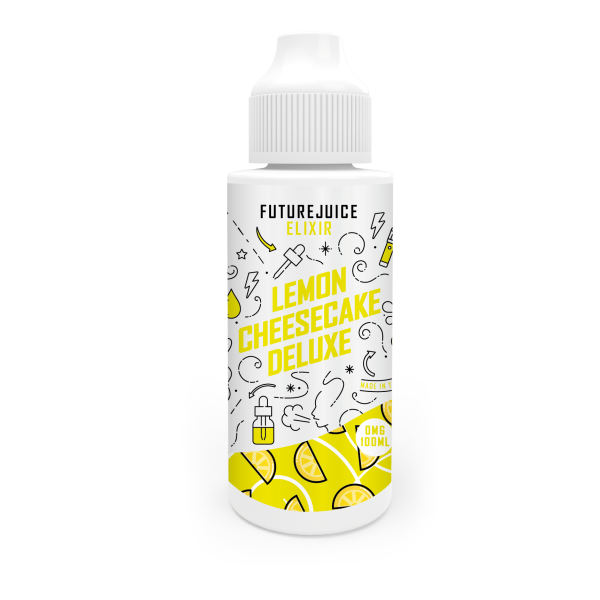 Lemon Cheesecake Deluxe E-Liquid Shortfill By Future Juice 100ml - Vapestore Direct