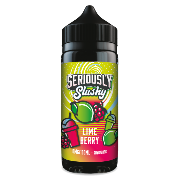 Lime Berry Seriously Slushy E-Liquid Shortfill By Doozy Vape 100ml - Vapestore Direct
