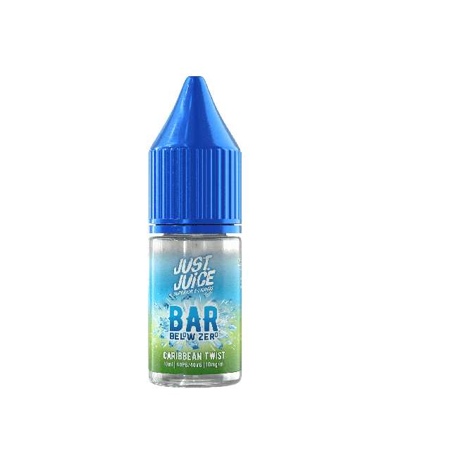 Caribbean Twist BAR BELOW ZERO E-Liquid Nicotine Salt By Just Juice 10ml - Vapestore Direct