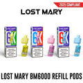 Lost Mary BM6000 6000 Replacement Pre-Filled Pods - Vapestore Direct